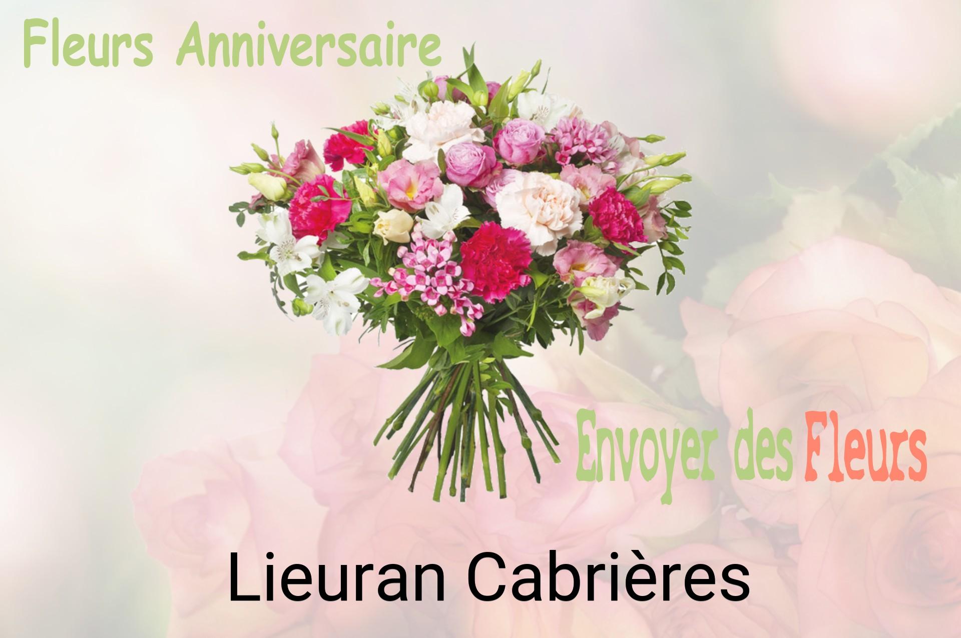 Bouquet de fleurs d’anniversaire livré à Lieuran-Cabrières