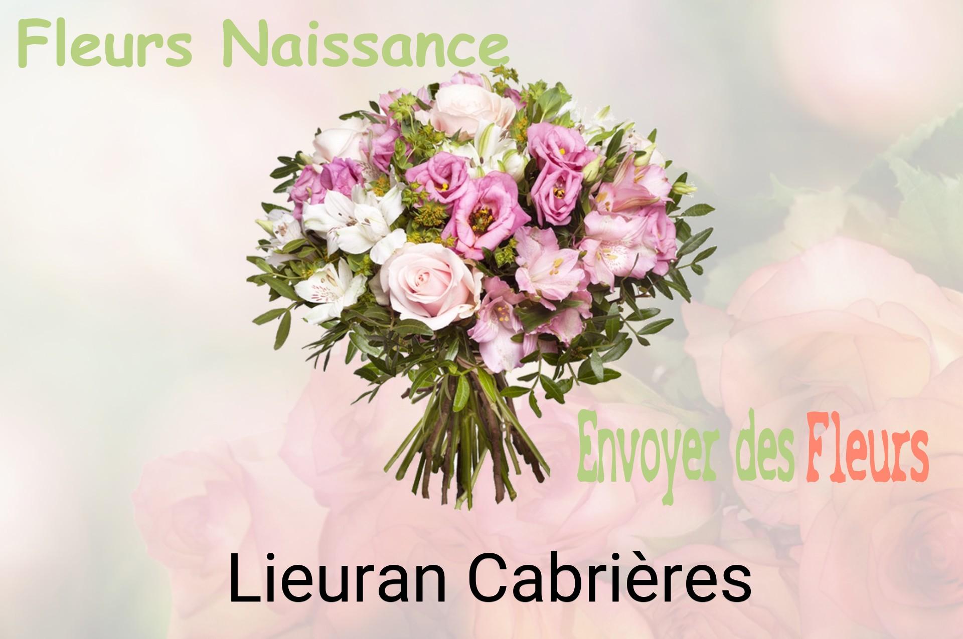 Bouquet de fleurs de naissance livré à Lieuran-Cabrières
